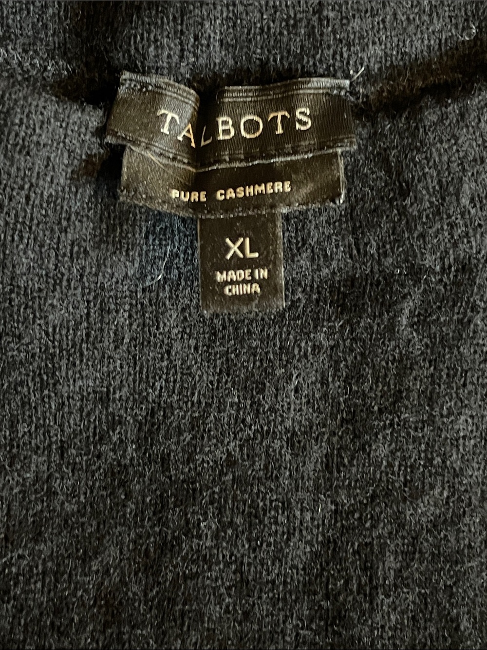 Talbots cashmere sweater - Picture 3 of 3